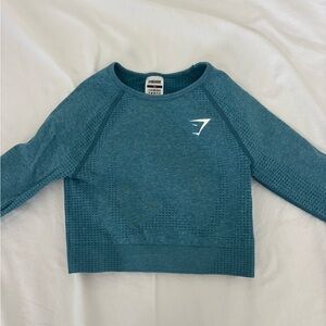 Gymshark Blue Long Sleeve Top